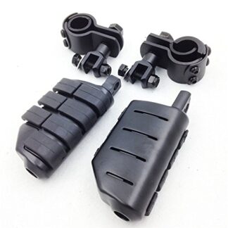 HONGK- Front peg Clamps 1" 1 1/4" Foot Pegs Compatible with SUZUKI BOULEVARD M90 S50 M50Z C90 M1500 [B01BN0DI0E]