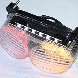 HONGK- Led Tail Light Compatible with Kawasaki Ninja Zx-6R Zx600 Zx-9R Zx900 Zr-7 Zr-7S Zzr600 Clea [B01BN0MSJ6]