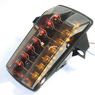 HONGK- Led Tail Light Turn Signals Compatible with Suzuki Sv650S Sv650A Sv1000 Sv1000S Smoke [B01BN0I0I4]