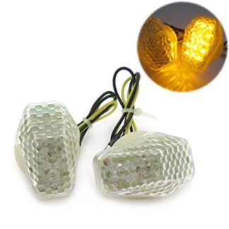 HONGK- Led Turn Signals Compatible with Suzuki Gsxr 600 750 1000 Sv650 Sv1000 Bandit 1200S 1250S Cl [B01C0SU60S]