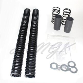 HONGK- Lowering 49mm Front Fork Springs kit Compatible with Harley Dyna FXD/WG 06-17 16 15 14 13 12 11 [B07BDJZ78Y]