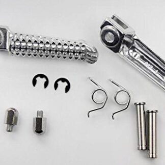HONGK- Motor Front Foot Pegs Footrest Compatible with Yamaha Yzf-R1 Yzf-R6 Yzf R6 R1 1999-2011 [B01C0SUPO0]