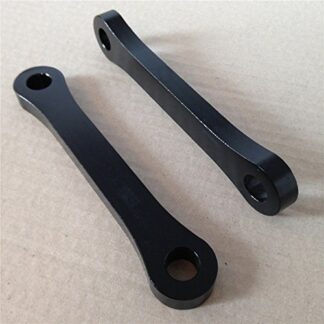 HONGK- Motorcycle Bike Black Lowering Links Compatible with 1987-2007 Kawasaki Kl Klr 650 [B01C0SQVGQ]