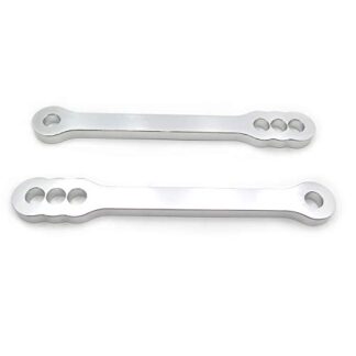 HONGK- Motorcycle Bike Silver Lowering Links Compatible with 2003 2004 2005 Yamaha Yzf R6 Yzf-R6 [B01BN0DSHM]