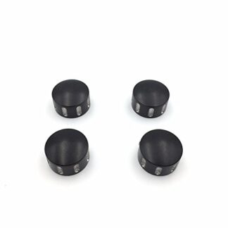 HONGK- Motorcycle Black Grooved Bolts Toppers Caps Compatible with Harley Davidson XL XR Evolution 1340 Twin Cam models Dyna Softail Road King FLH [B01BCTBM5Y]