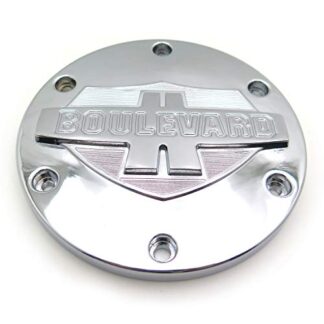 HONGK- Motorcycle Chrome Aluminum Derby Covers Compatible with 2006-2013 Suzuki Boulevard M109R [B01C0SRWXW]