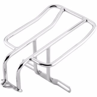HONGK- Motorcycle Chrome Steel Rear Fender Rack Plated Luggage Shelf Compatible with For H-D Sportster 1100 1000 Roadster 1200 Roadster Nightster 883 Iron SuperLow [B01BI8RGUO]