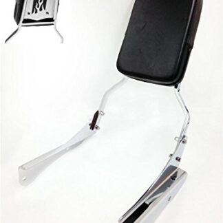 HONGK- Motorcycle Flame Backrest Sissy Bar Compatible with 2001-2006 Shadow Spirit 750 Vt750 [B01BN0LLK8]