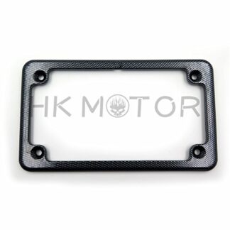 HONGK- Motorcycle License Plate Frame - Carbon Fiber [B06W9JWJC9]