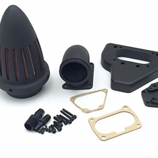 HONGK- Motorcycle Matte Black Intake Bullet Air Cleaner Kits Compatible with 2002-2009 Vtx 1800 R S C N F [B01CLU8IT6]