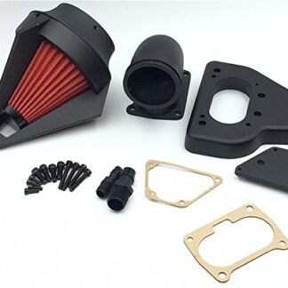 HONGK- Motorcycle Matte Black Triangle Intake Spike Air Cleaner Kits Compatible with 2002-2009 Vtx 1800 R S C N F [B01CLU8JH2]