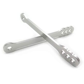 HONGK- Motorcycle Silver Lowering Links Compatible with 1997-2007 Yamaha YZF-600 YZF 600 YZF600 [B01DOHVWOS]