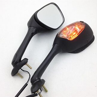 HONGK- Motorcycle Turn Signal Mirrors Compatible with Suzuki Gsxr 1000 2005-2010 K5 K6 K7 K8 K9 [B01BN0JBY6]