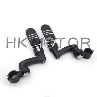 HONGK- No.117- Adjustable 1" FootPeg Compatible with Honda GoldWing VTX1300 Shadow Valkyrie [B06XP91L62]