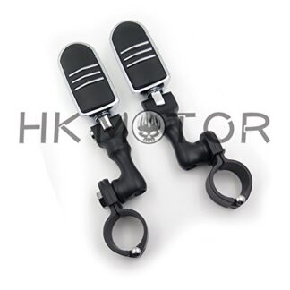 HONGK- No.117- Short Angle Adjustable FootPeg Compatible with Triumph Rocket 1.5" [B06XPC4QTL]