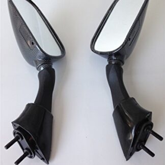 HONGK- Oem Aftermarket Mirrors Compatible with Yamaha Fjr 1300 Fjr1300 2003 2004 2005 Carbon [B01BN0JRZY]