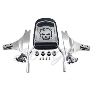 HONGK- Quick Detachable Sissy Bar Passenger Backrest Compatible with Harley Davidson Softail [B07C1J89JS]