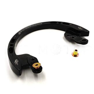 HONGK- Rear Passenger Grab Bar Handle Rail Compatible with 2008-2013 Suzuki Hayabusa 1300 / GSX1300R Black [B01CK7I1JM]