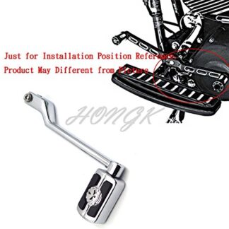 HONGK- Rear Shift Lever Shifter Peg Pedal Compatible with Harley Touring Street Road Electra Glide [B07D7NXTPY]
