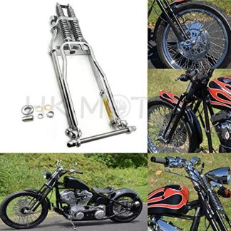 HONGK- SPRINGER FRONT END +4" OVER STOCK LENGTH WISHBONE Compatible with HARLEY & CUSTOM BIKE [B07M5HWNBZ]