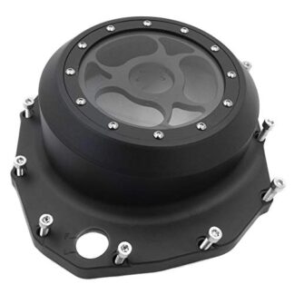 HONGK- See Through Engine Clutch Cover Compatible with Suzuki Gsx1300R Hayabusa B-King 1999-2013 w/gasket [B01MZZVLEZ]