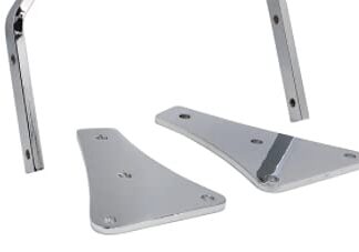 HONGK- Skull Backrest Sissy Bar Compatible with Kawasaki Vulcan 1500 Classic All Years 1986-2013 [B01C0SR24G]