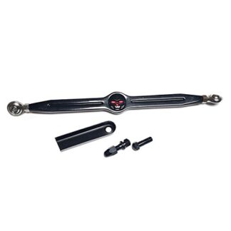 HONGK- Skull Gear Shift Linkage Compatible with Harley Softail Springer Classic EFI FLSTSCI Black [B01C0SROZ8]