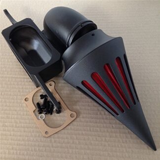 HONGK- Spike Air Cleaner Filter Compatible with 2002-2010 Yamaha Roadstar Midnight Warrior Black [B01BW4RBRC]