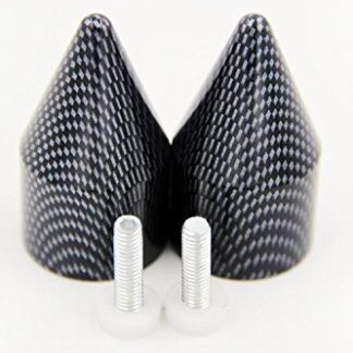 HONGK- Spike Bar Ends Compatible with Yamaha Yzfr6 2006-2012 Yzf R1 1998-2012 Fjr-1300 2003-2010 Cn [B01BW4S69Y]
