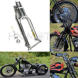 HONGK- Springer Front End +2" Length Compatible with Harley Sportster Bobber Chopper Chrome Arched [B07M8RN9QC]