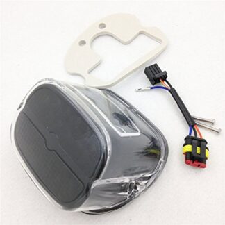 HONGK- Tail Brake Light Compatible with Harley Dyna Sportster 1200 XL1200 883 XL883 clear lens [B01C0SRH64]