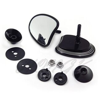 HONGK- Tapered Fairing Mount Mirrors Compatible with Harley Electra Street Glide Ultra Limited 14+ [B079M1PCYH]