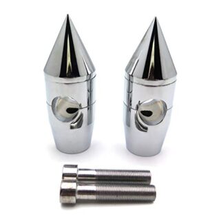 HTT 1" Chromed Handlebar Risers Harley Davidson/Cruisers/Choppers/Metrics with 2.5cm bar diameter Yamaha V-Star Road Star Shadow Valkyrie Suzuku Kawasaki Vulcan 900