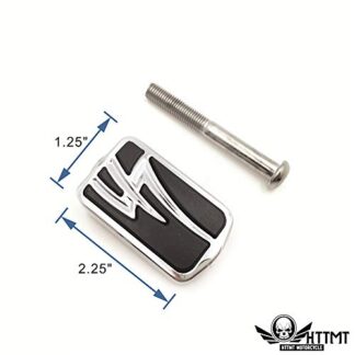 HTT- 1 PC Chrome Lightning Shifter Peg For Harley Davidson all models (Street Bob FXDB/ Fat Bob FXDF/ Wide Glide FXDWG/ Softail Slim FLS)