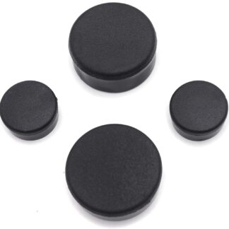 HTT Black Rubber Fairing Frame Plugs Set For Honda CBR1000RR CBR 1000RR 2004-2007