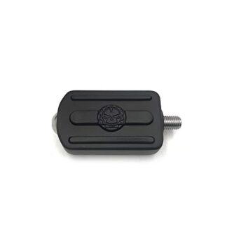 HTT Black Skull shifter peg/Toe Heel Rest Peg For Fits Harlye Davidson 1984-2016 all models (except '06-later VRSCTM models with forward controls and '08-'13 XR)