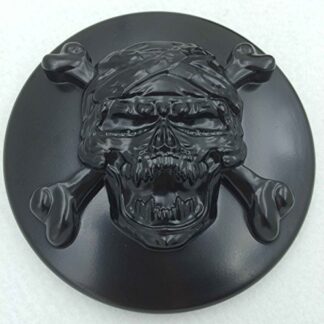 HTT Black Skull with Cross Bone Air Cleaner Intake Filter System Kit For Harley Davidson Sportster XL883 XL1200 1988 to 2015