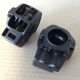 HTT Black Switch Housing Cover For 1998-2009 Harley Davidson Road Glide FLTR FLTRI / 2002-2012 Harley Davidson Road King FLHRCI