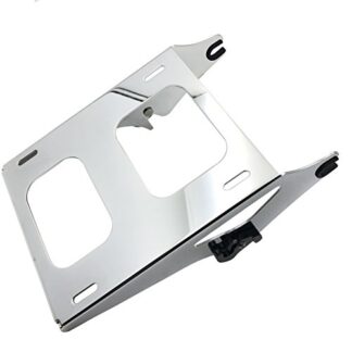 HTT Chrome Detachable 2 Two Up Tour Pak Pack Mounting Luggage Rack For Harley Touring Road King Street Glide Road Glide 2014-2016