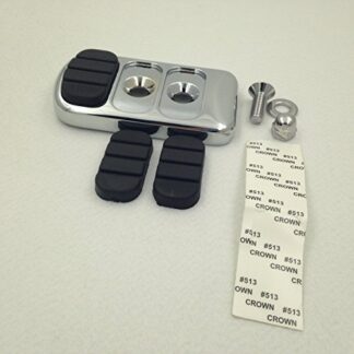 HTT Chrome Foot Pegs For Kawasaki Suzuki Yamaha Harley Davidson Electra GlidesStreet Glides/Road Kings/Trike Models/Tour Glides/Road Glides/FL Softail Models/Dyna