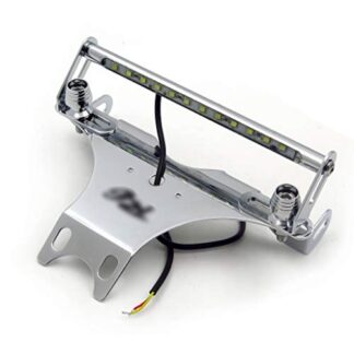 HTT Chrome LED light Fender Eliminator Tidy Tail"R6" Logo For 2006-2015 Yamaha Yzf R6 Yzf-R6 Yzfr6