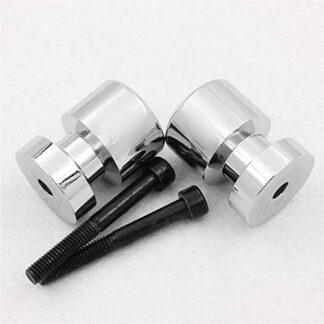 HTT Chrome Swingarm Spools "R1" Engraved Logo 6mm For Yamaha FZS600 FZ6 2005-2008/ R1 YZF-R1 1998-2015/ Yamaha FZ-1 (FZS10V) 2004-2015