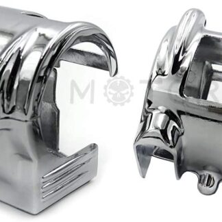 HTT Chrome Switch Housing Cover For 2002-2007 VTX 1800 Models (C/R/S/F/N) with Hydraulic Clutch