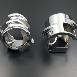 HTT Chrome Switch Housing Cover For All Honda Shadow VT 600 VLX VT 750 Spirit ACE Aero /2003-2009 Honda Shadow VTX 1300/2010-2013 Honda Shadow VT1300