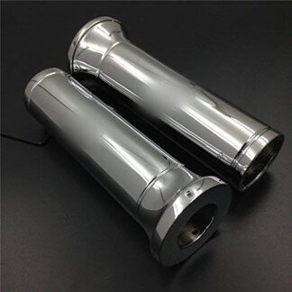HTT Chrome handlebar grips Hand Grips"Hayabusa" Engraved 7/8" 22mm For Suzuki GSXR GSX-R 1300 R GSX1300R Hayabusa 1982 and later