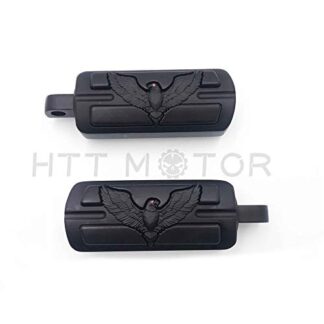HTT Eagle Hawk Shape Foot Pegs Fits most models with H-D male mount-style footpeg supports See Description for Detail