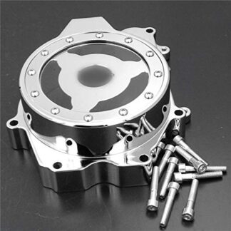 HTT- Engine Stator Cover See Through For 2003-2006 Yamaha YZF-R6 / 2006 Yamaha YZF-R6S Chrome