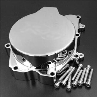 HTT- Engine Stator Cover"R6" Logo For 2003-2006 Yamaha YZF-R6 / 2006 Yamaha YZF-R6S Chrome Left