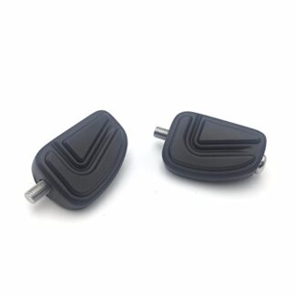 HTT Group Motorcycle 2 PCs Black AirFlow Groove Shifter Peg Foot Peg For Harley Davidson Tri Glide Ultra VRSCA V Rod VRSCA FXWG Dyna V-Rod Super Glide FXD Sportster 1200 Heritage Softail FLST