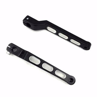 HTT Group Motorcycle Black Aluminum Heel/Toe Shift Levers For Harley Davidson Street Glide 1988 and later